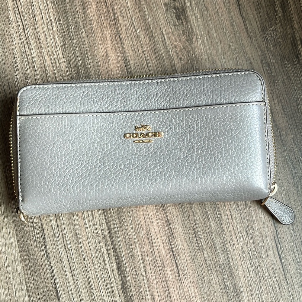 Gray Coach wallet